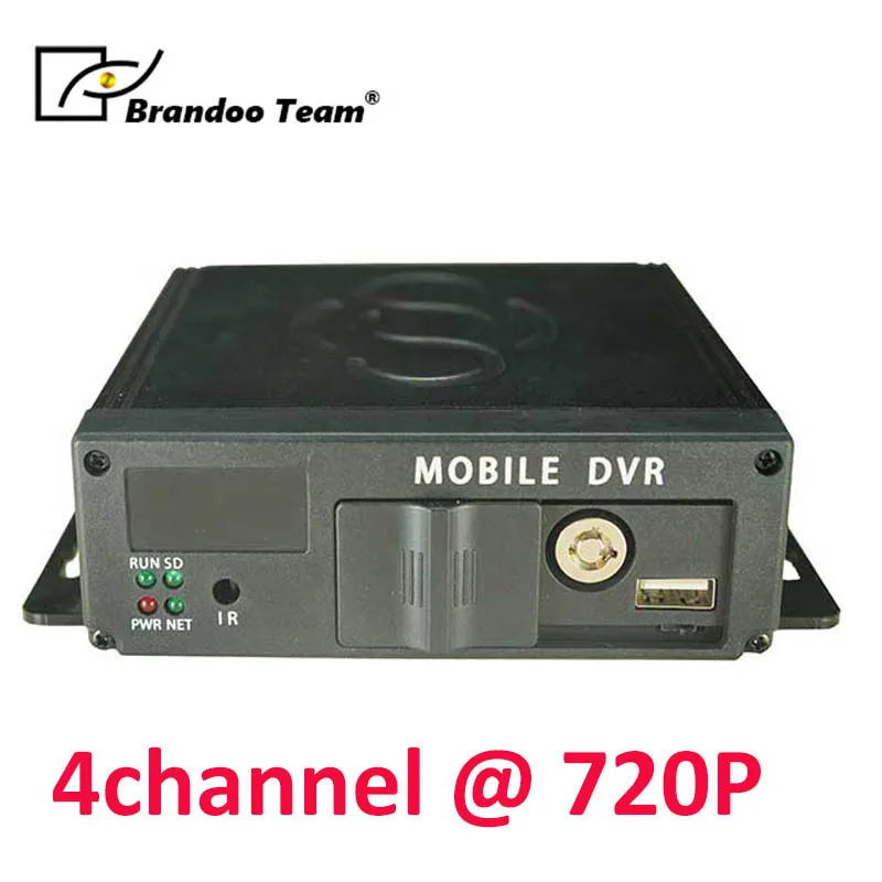 Dvr AHD CCTV 4CH 720 P Мобильный dvr H.264 транспорт автобус видеорегистратор для грузовика