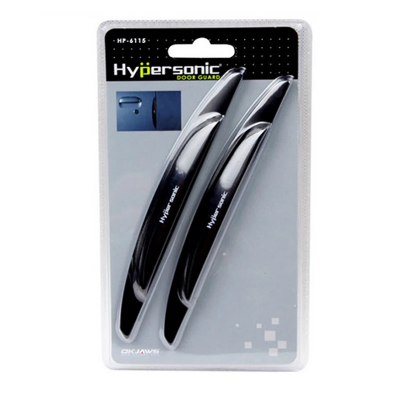 New Hypersonic 145mm 1set Black Car Door Edge Guards Protector