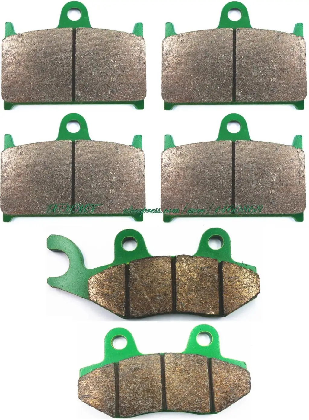 

Brake Pad Set for TRIUMPH SPEED FOUR 600 2002 & up/ SPEED TRIPLE 955 2002 & up/ SPRINTGT 1050 2011 & up