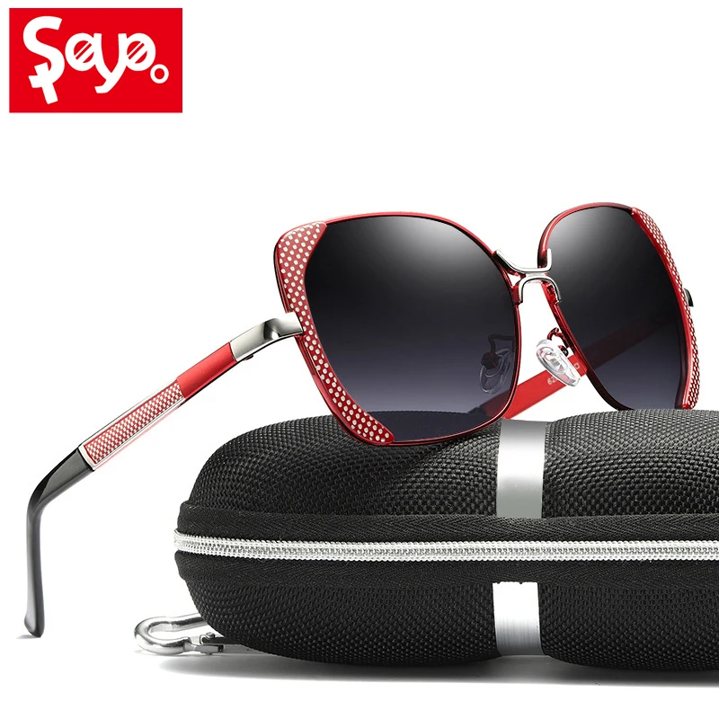 SAYLAYO 2019 New Women's Fashion Sunglasses for Driving Outdoor Hiking Sun Glasses,100% UV400 Protection Oversized Eyewear SAYLAYO 2019 New Women's Fashion Sunglasses for Driving Outdoor Hiking Sun Glasses,100% UV400 Protection Oversized Eyewear