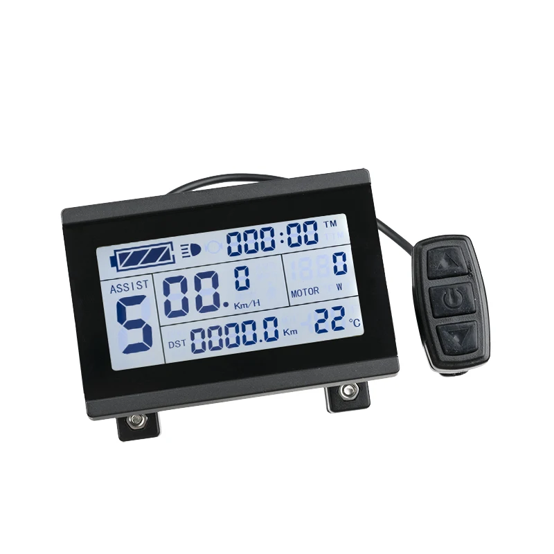 Велосипедный комплект для горного велосипеда KT LCD3 с дисплеем, электрический велосипедный контроль, велосипедные водонепроницаемые аксессуары для электровелосипеда, скутера