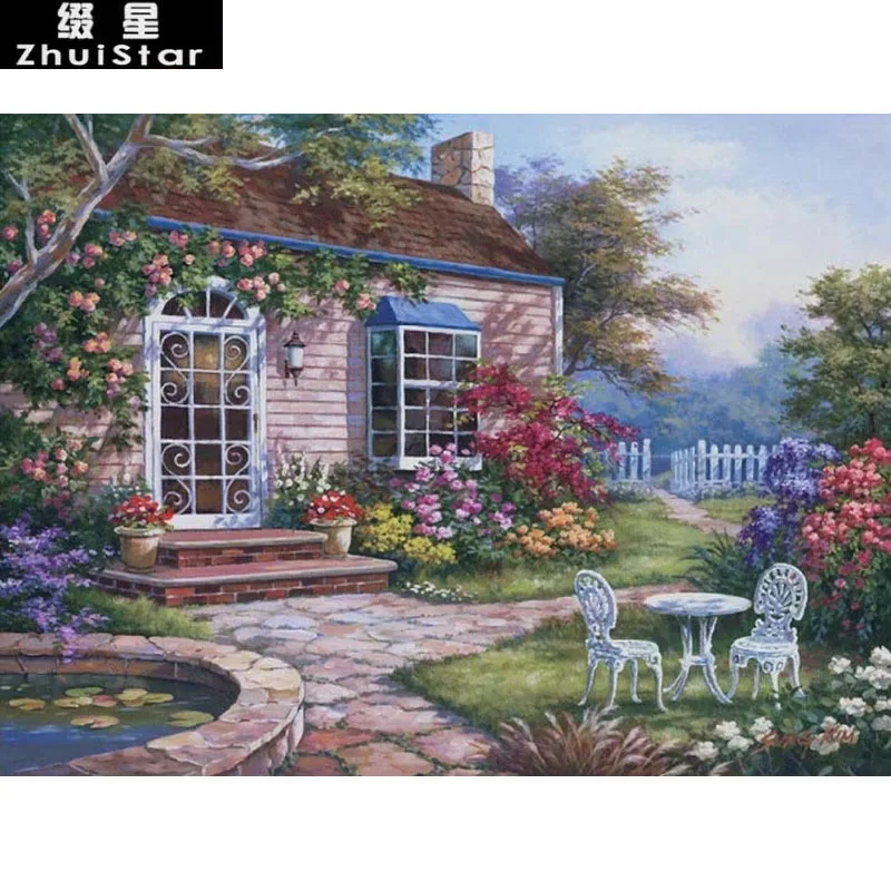 

5D DIY Diamond Painting Quiet life beautiful Scenic Embroidery Full Square Diamond Cross Stitch Rhinestone Mosaic Painting decor