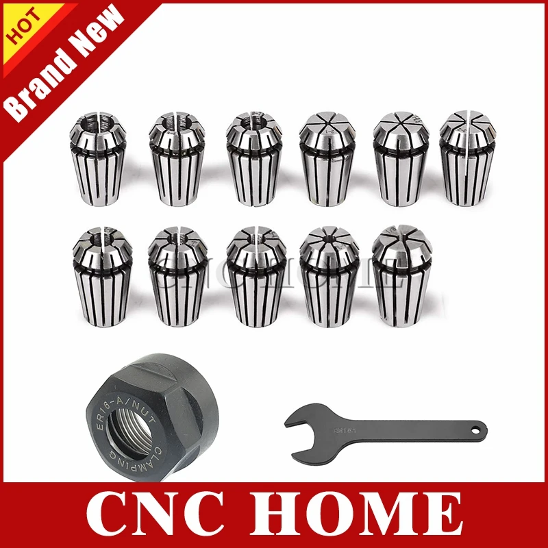 1PC ER16 COLLET 1//4/" CNC MILLING LATHE CHUCK TOOL AND SPINDLE MOTOR