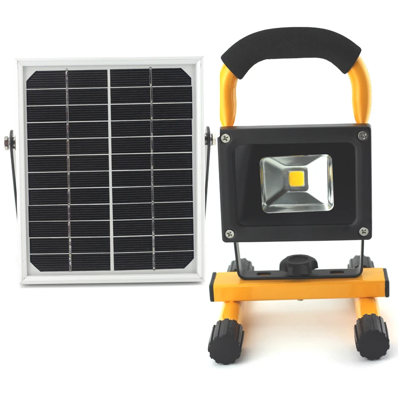 10W solar camping light LED spotlight LED Outer Light LED Hiking light