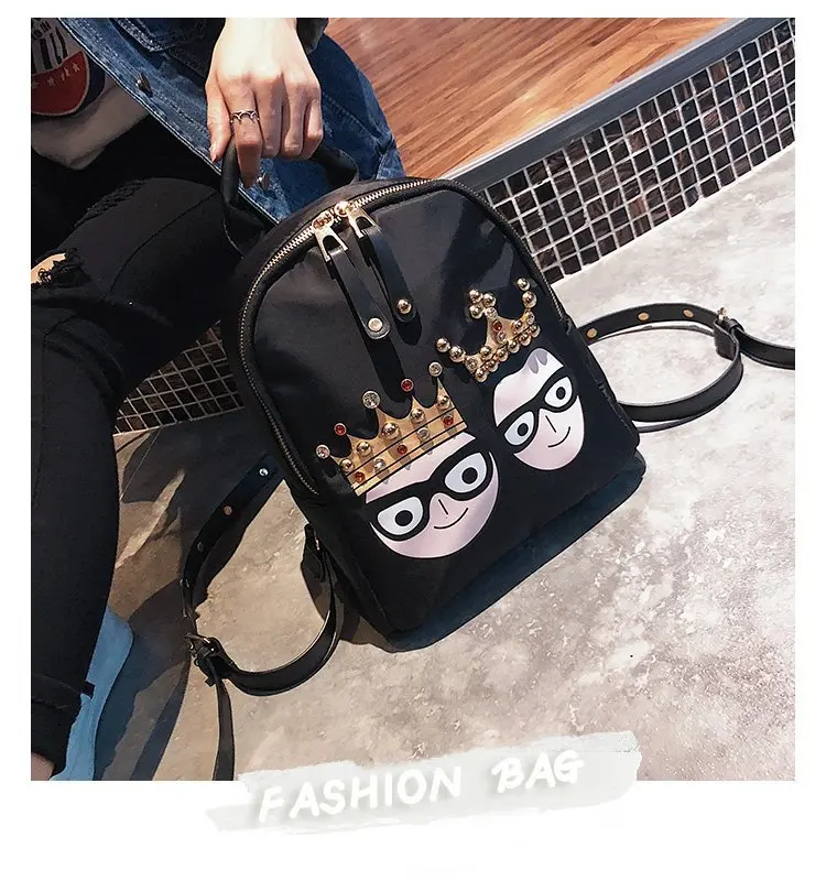 Модные кожаные рюкзаки для подростков сумка женская Feminina Mochila маленькие уши женский рюкзак с кисточками школьные сумки через плечо рюкзак