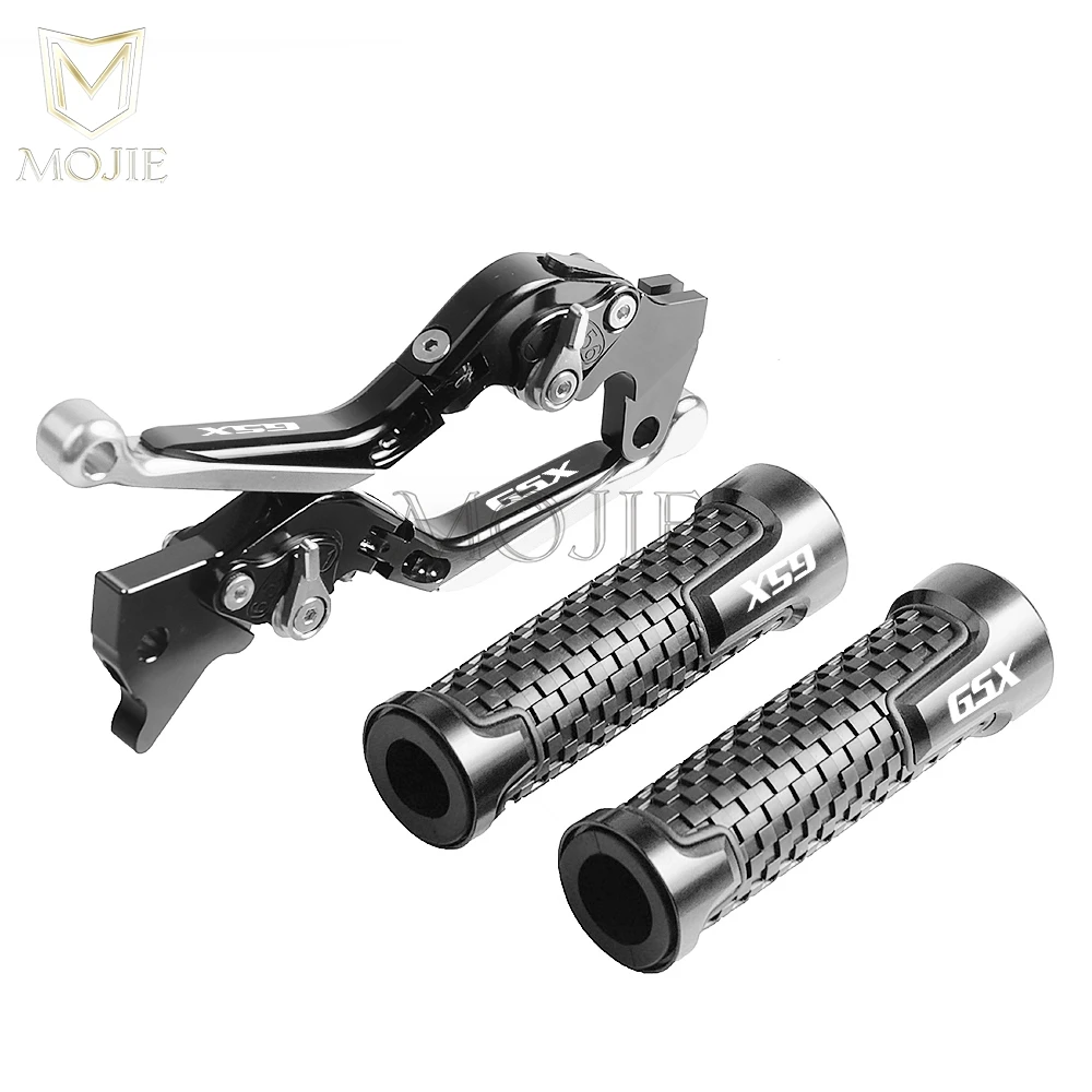 

Motorcycle CNC Folding Brake Clutch Levers Handlebar Hand Grips For Suzuki GSXR600 GSX-R600 GSXR GSX-R 600 1997-2003 2004-2005