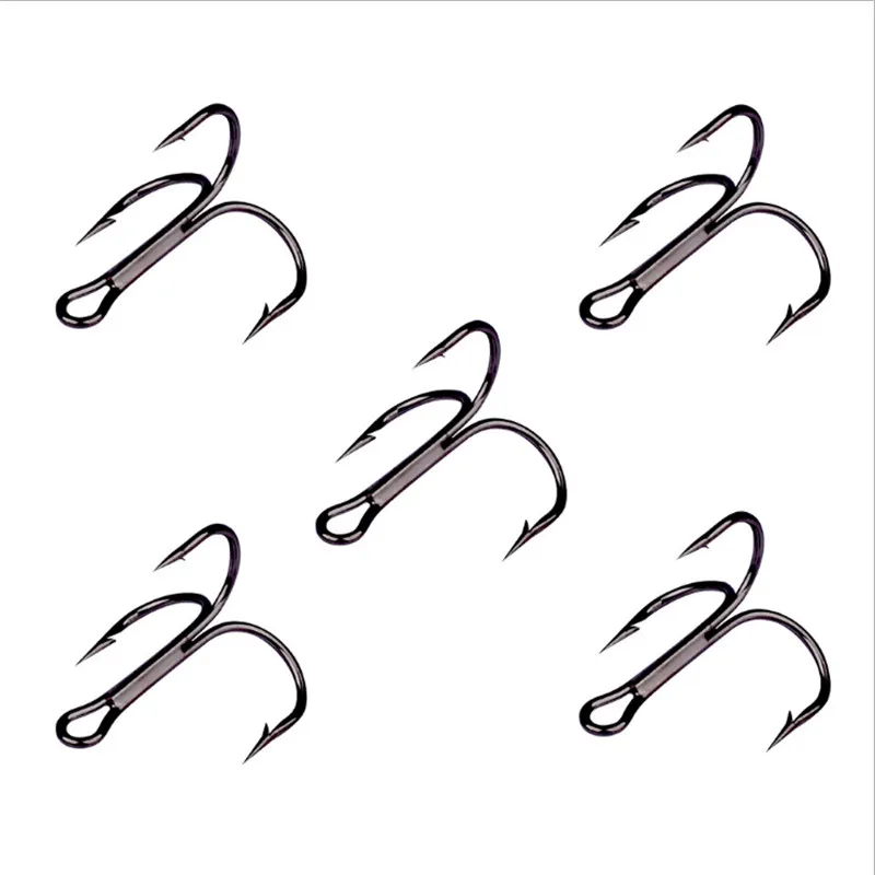 10Pcs/lot 2# 4# 6# 8# 10# Black Fishing Hook High Carbon Steel Treble Overturned Hooks Fishing Tackle Round Bend Treble For Bass 10Pcs/lot 2# 4# 6# 8# 10# Black Fishing Hook High Carbon Steel Treble Overturned Hooks Fishing Tackle Round Bend Treble For Bass