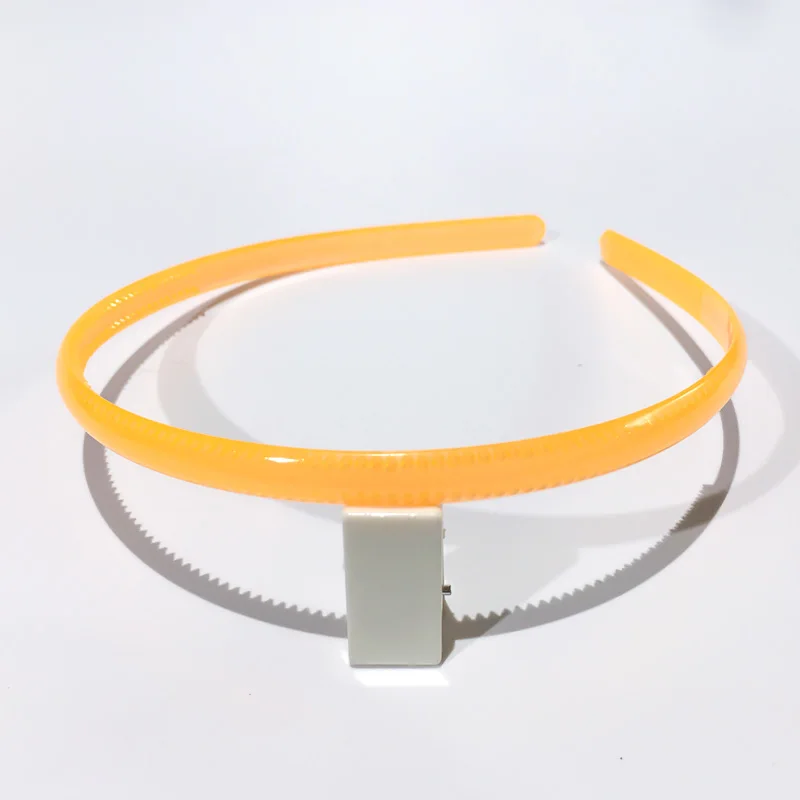 F6000-05 10 шт милые яркие цвета головная повязка Твердые повязки для волос для девочек аксессуары для волос лучший подарок для девочек Дети партии сувениры - Цвет: F6000-05