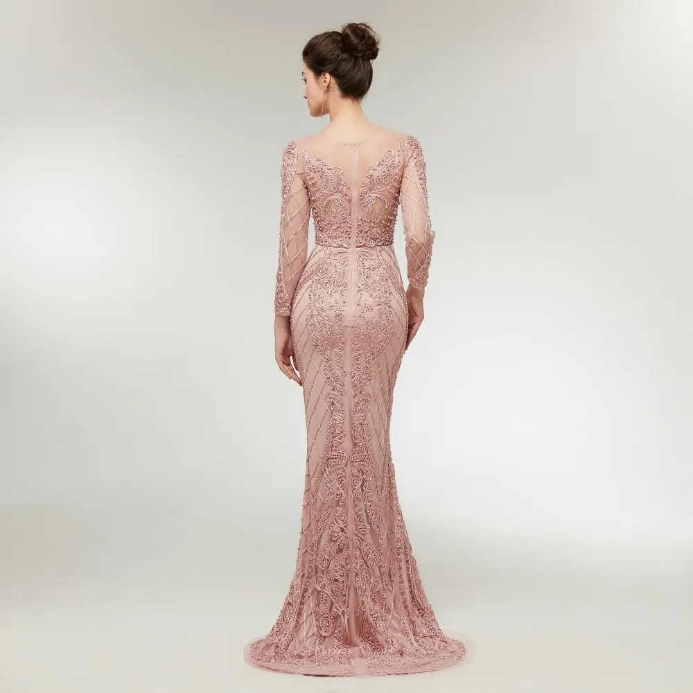 Forevergracedress розовая Румяна для выпускного вечера 2019 платья Русалочки с отвесным