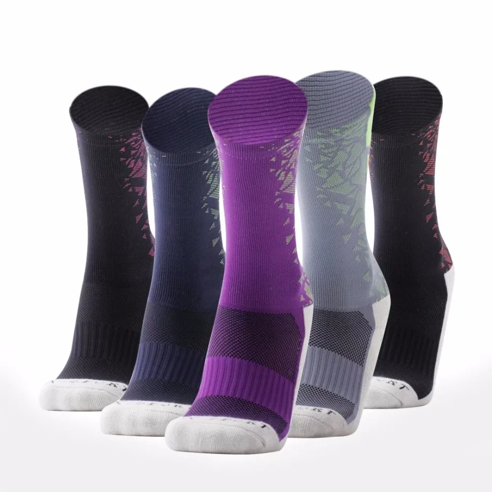 

Adult Men High quality Soccer Socks Professional Colloidal Anti-skid Anti-slip lower elastic Sports Football training DH-04