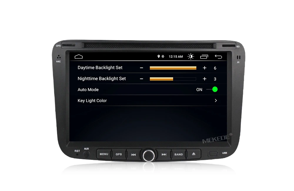 Sale MEKEDE 2Din Android8.1 Quad core Car DVD player for GEELY Emgrand EC7 with Free shipping mic navitel map support GPS radio bt 17