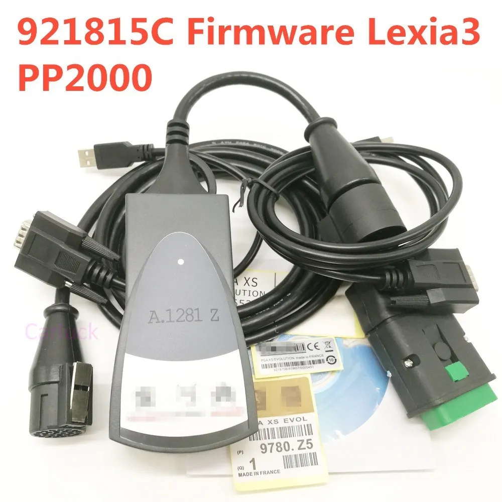 Лучшая Новая прошивка 921815C lexia 3 pp2000 полный чип PSA XS Evolution Diagbox V7.83 Lexia для Citroen для peugeot
