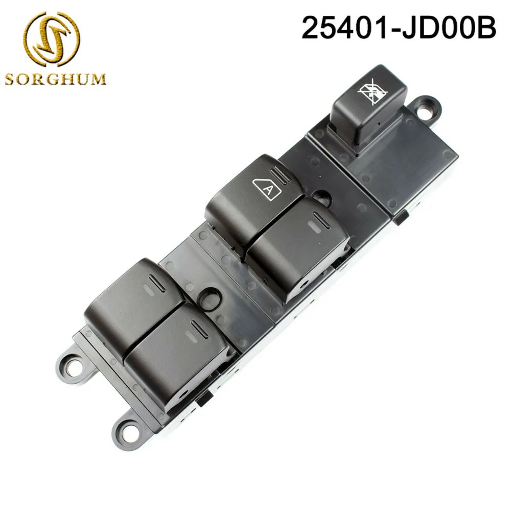 Muslimate Commande Bouton Leve Platine Commande Bouton Leve Vitre Per Nissan Qashqai Navara Pathfinder 13 + 3P