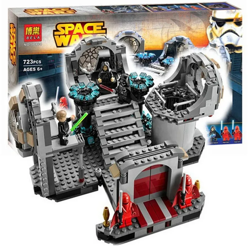 Bela Star Wars Death Star Final Duel Building Block Set Luke Skywalker Darth Vader Minifigures Kids