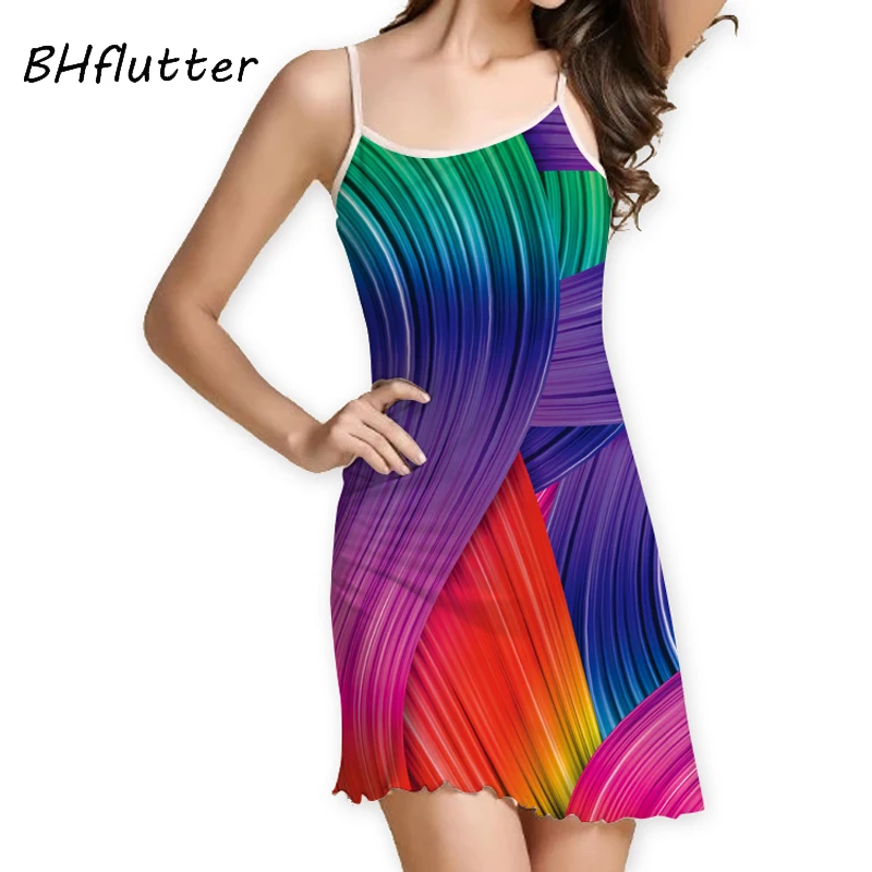 

BHflutter Vestidos Verano 2018 Women Dress New Arrival Ruched Strapless Summer Dress Floral Print Slim Fit Mini Casual Dresses