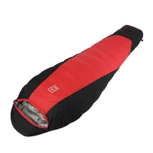 Уличная легкая пуховая спальная сумка утолщенная теплая зимняя, зимняя спальная сумка AT6105