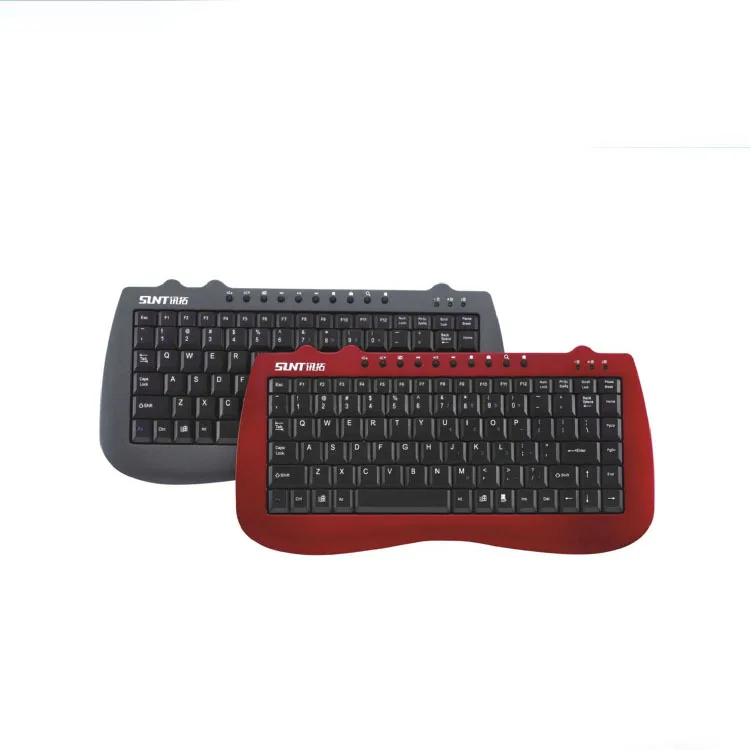 Slim external usb keyboard small notebook desktop computer keyboard
