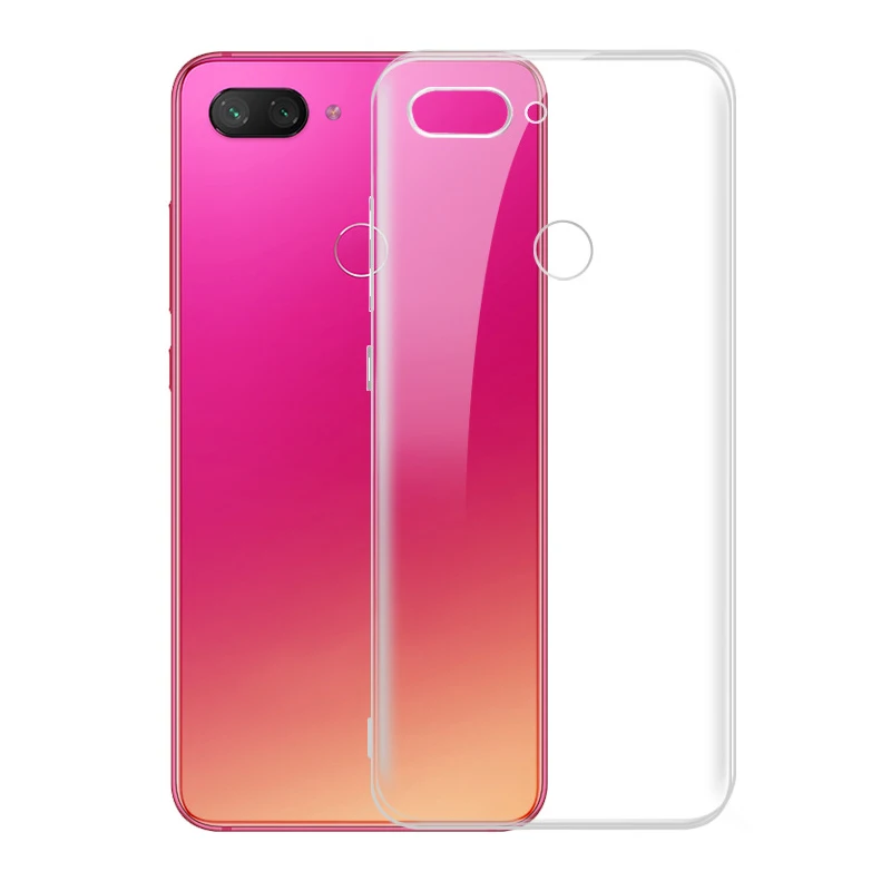 Чехол для Xiaomi Redmi 6 силиконовый прозрачный чехол мягкий телефона |