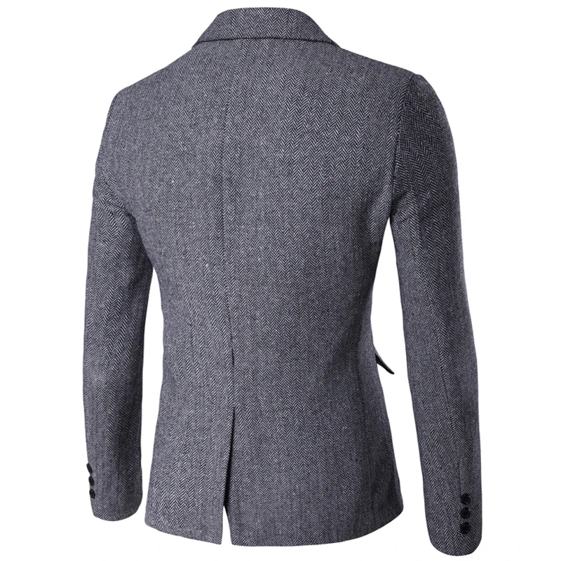 TANG Новое поступление Блейзер Masculino Slim Fit повседневные мужские спортивные пиджаки на одной пуговице популярная удобная мужская блейзер 3 цвета