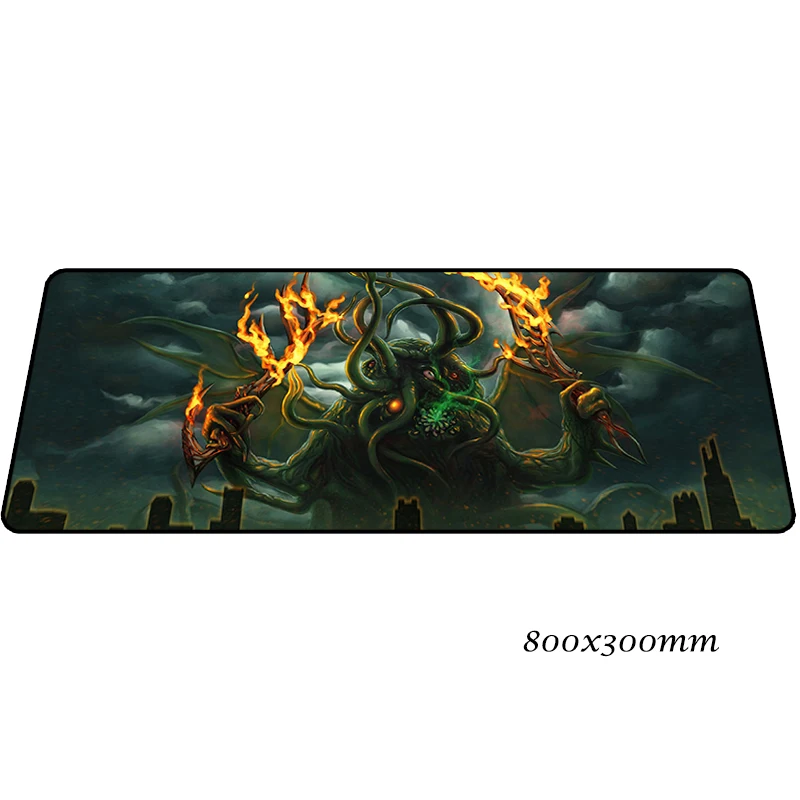 Cthulhu коврик для мыши 80x30 см, Подарочный игровой коврик для мыши, большой геймерский коврик, яркий компьютерный стол, коврик для мыши, клавиатура, большие игровые коврики - Цвет: design 10