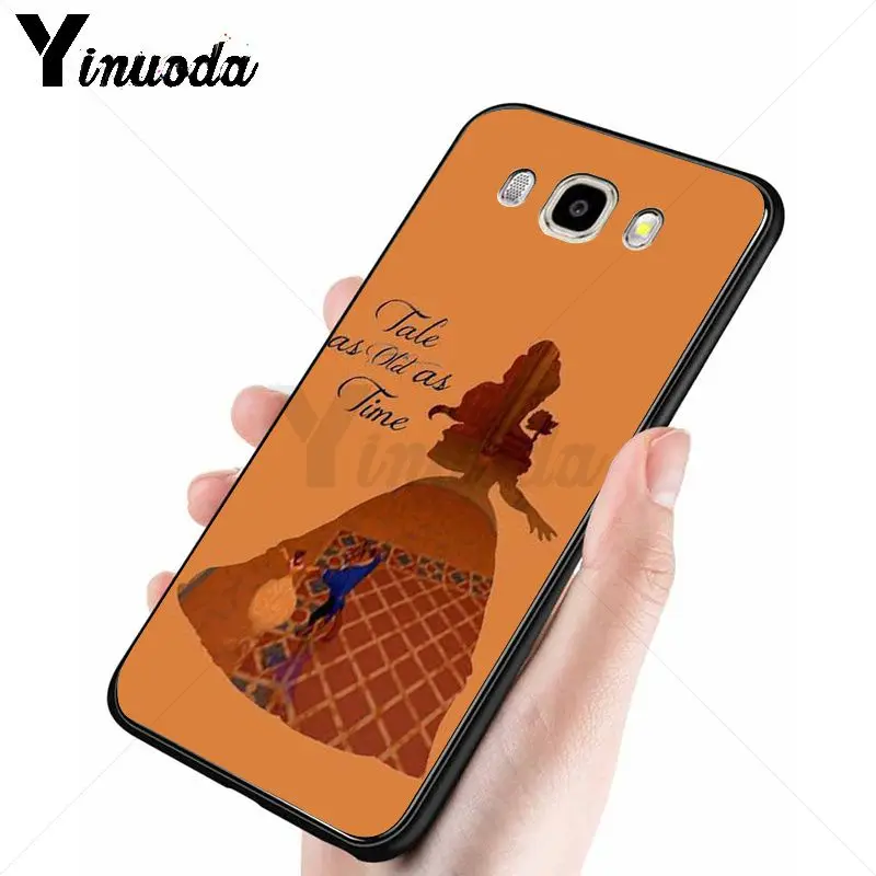 cartoon Beauty Beast Rose Princess Art Print