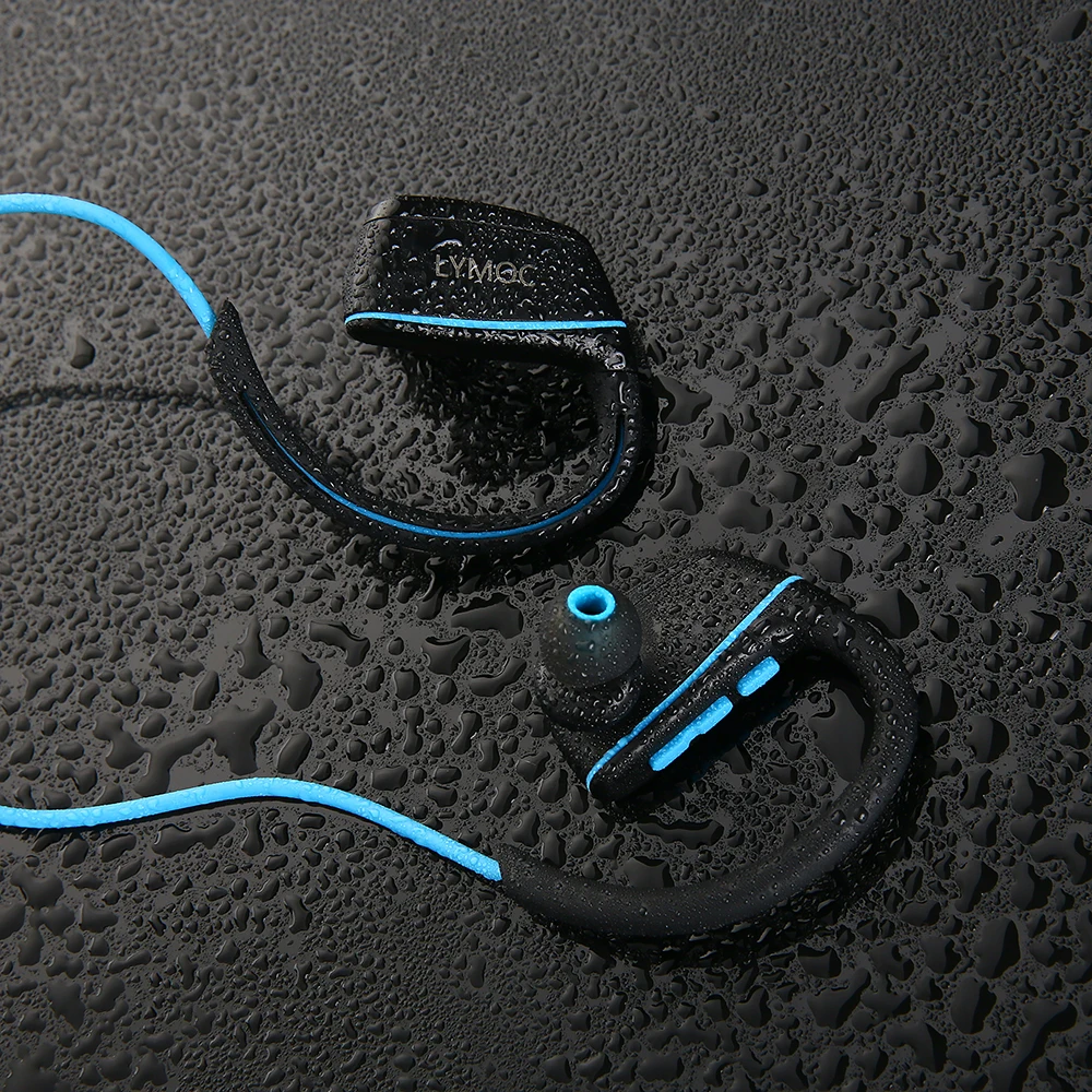 

LYMOC IPX7 Waterproof Bluetooth Earphones Sport Swimming Wireless Headphones Stereo Headset Fone de ouvid for IOS Android Phones