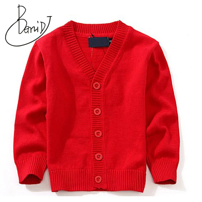 

2018 Autumn Kids 7 colors cardigan coat boy sweaters candy-colored 100% cotton Baby Boys girls single-breasted jacket outer wear