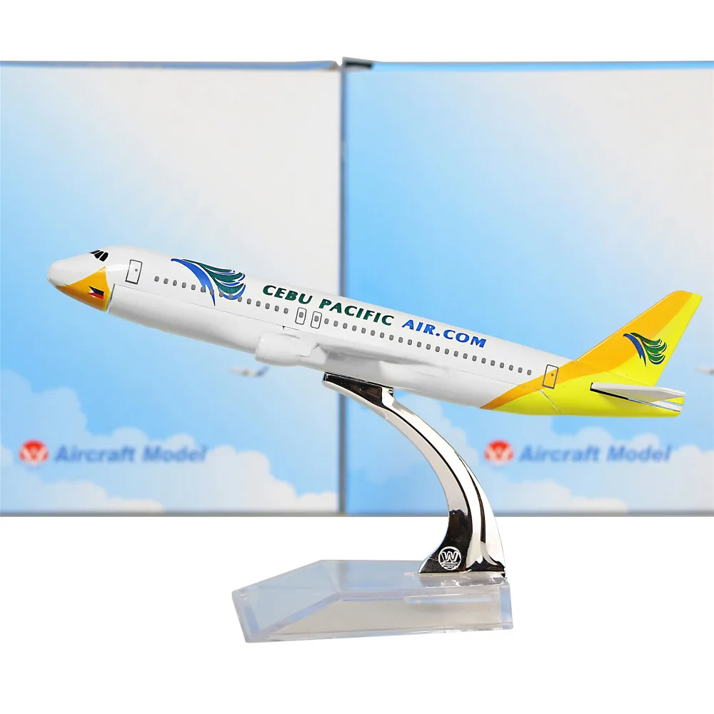 Philippines Cebu Pacific Air A320 16cm airplane child Birthday gift