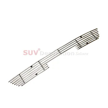 

For Cadillac XT5 2016 2017 2018 2019 ABS Chrome Metal Car Front Bottom Grille Grill Decoration Cover Trim 1pcs