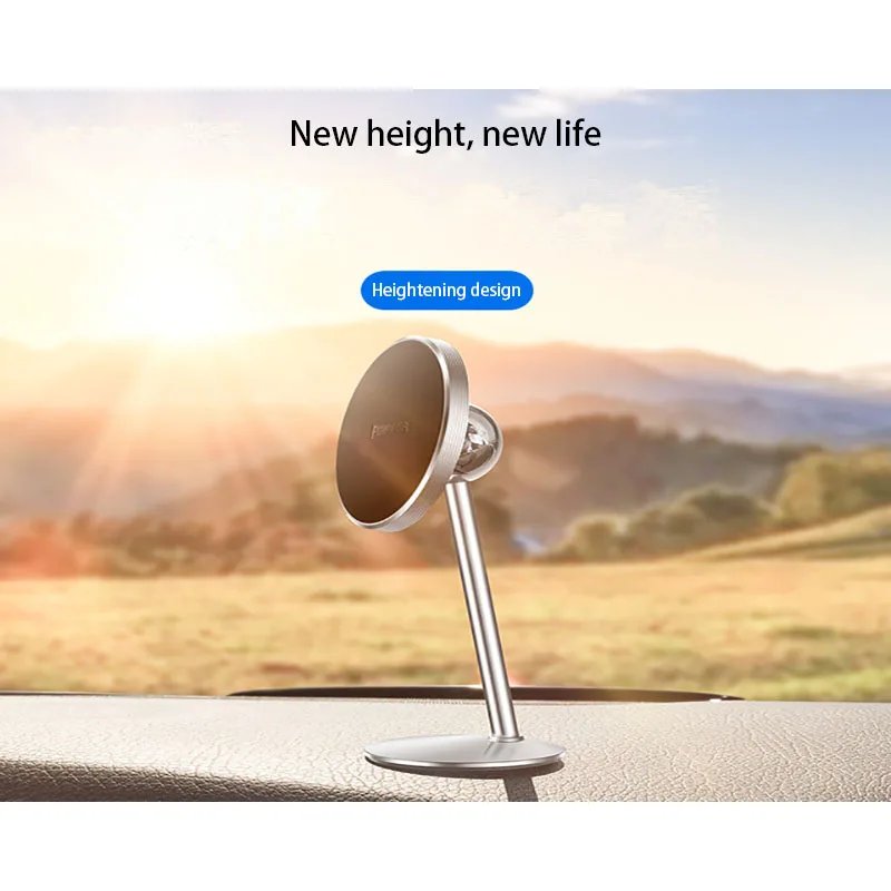 

Magnetic Car bracket Instrument Center Console Strong Paste Type Car Bracket Compatible Universal Stable Phone Bracket 3 Colors