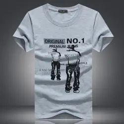 OP5 2018 Новая мода лето с короткими рукавами, Мужская футболка брендовая одежда Хлопок Удобная мужской якорь печати Футболка Tee