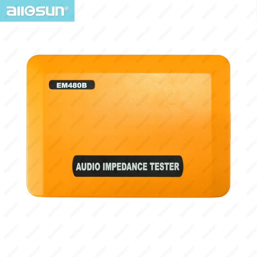  ALL SUN EM480B Audio Impedance Tester Portable CATIII Test Ranges 20/200/2000 Resistance Meter 1KHz