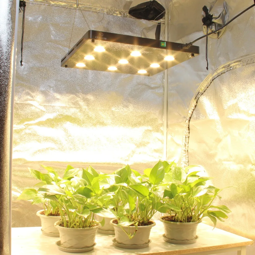 

Ultra-thin Grow Light 360W/540W/810W Full Spectrum BlackSun S9 LED Panel Lamp for Indoor Hydroponic Plants All Growth Stage
