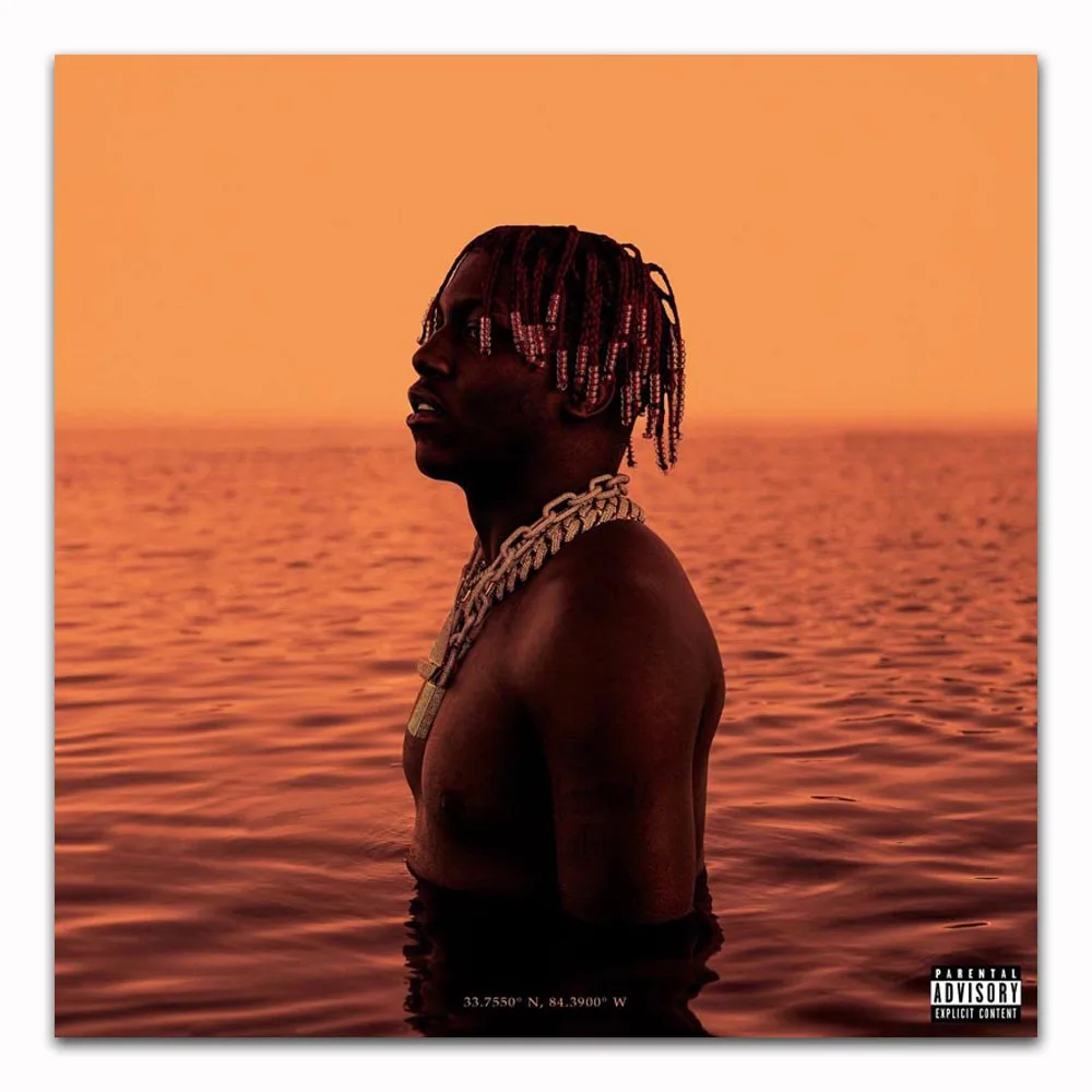 Z0564 Плакаты и принты Lil Yachty лодка 2 II Микстейп 2018 Обложка альбома художественный