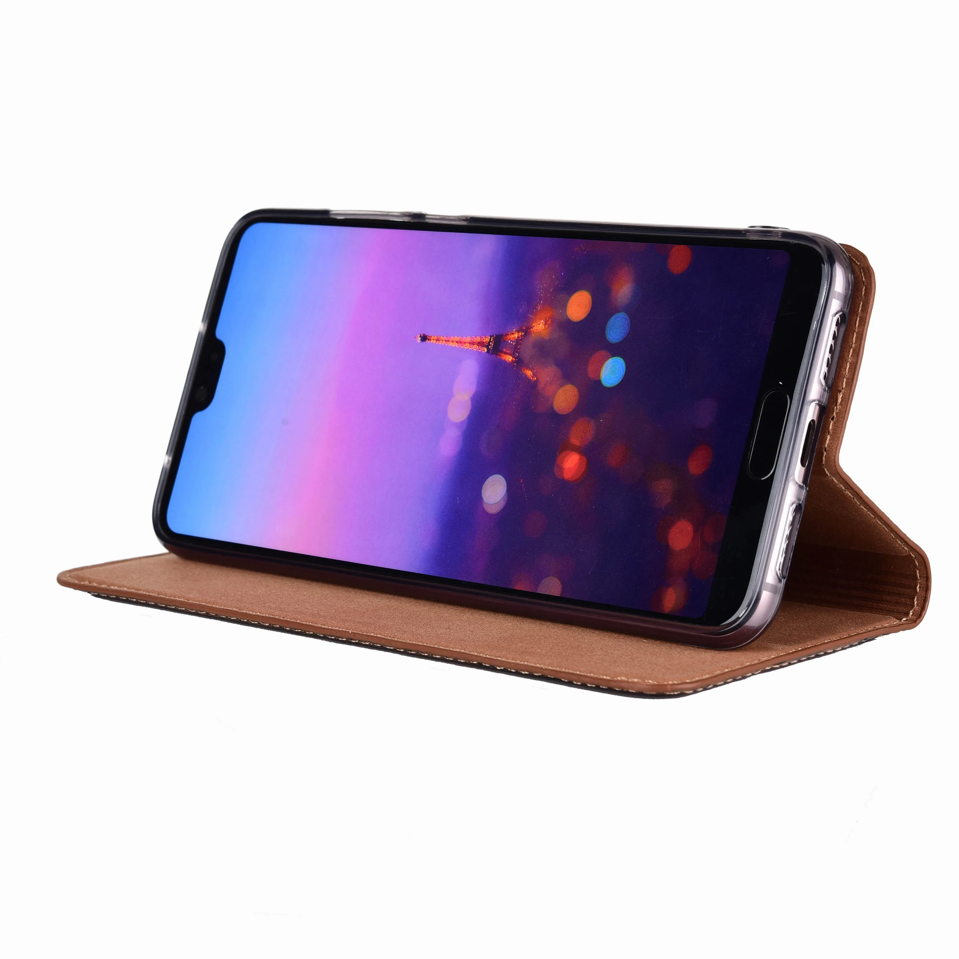  Genuine Cow Leather Card Design Case Cover For Xiaomi Redmi Note 5 Note5 Case Stand Flip Classic Ph