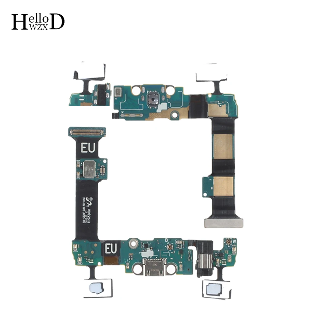Датчик наушников гибкий кабель USB Dock Connector загрузочного люка шлейф лента для Samsung Galaxy S6 Edge Plus G9280 g928F