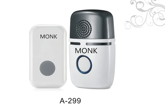 Wireless Doorbell Award Winning Modern Design By Monk Long Range Wireless Doorbell Award Winning Modern Design By Monk Long Range Door Chime Expandable To One