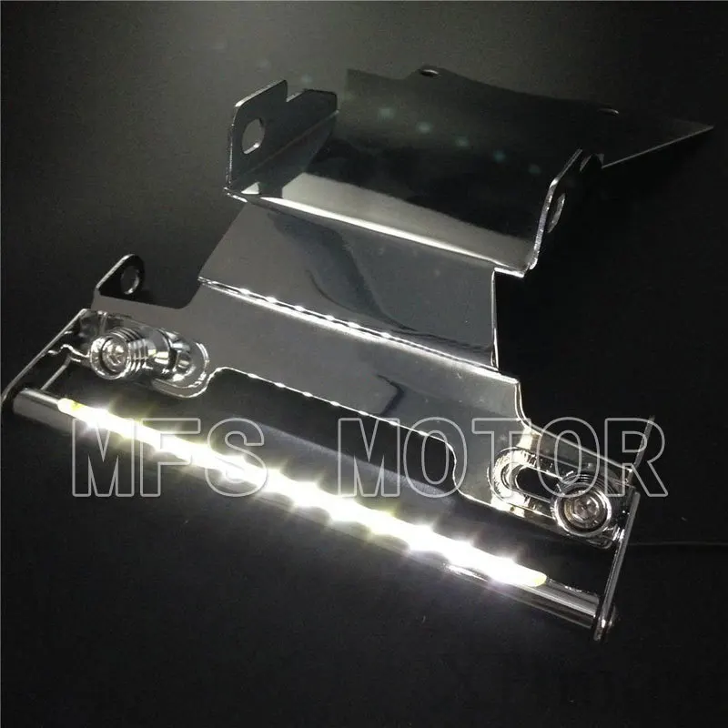 Penghilang Fender Lampu LED Sepeda Motor untuk Yamaha FZ6 2006 2007