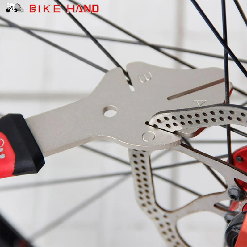 BIKEHAND MTB велосипед диск ротора инструмент выравнивания велосипед тормозной диск Настройщик Bike диск лоток коррекции инструмента цикл велосипед инструменты для ремонта