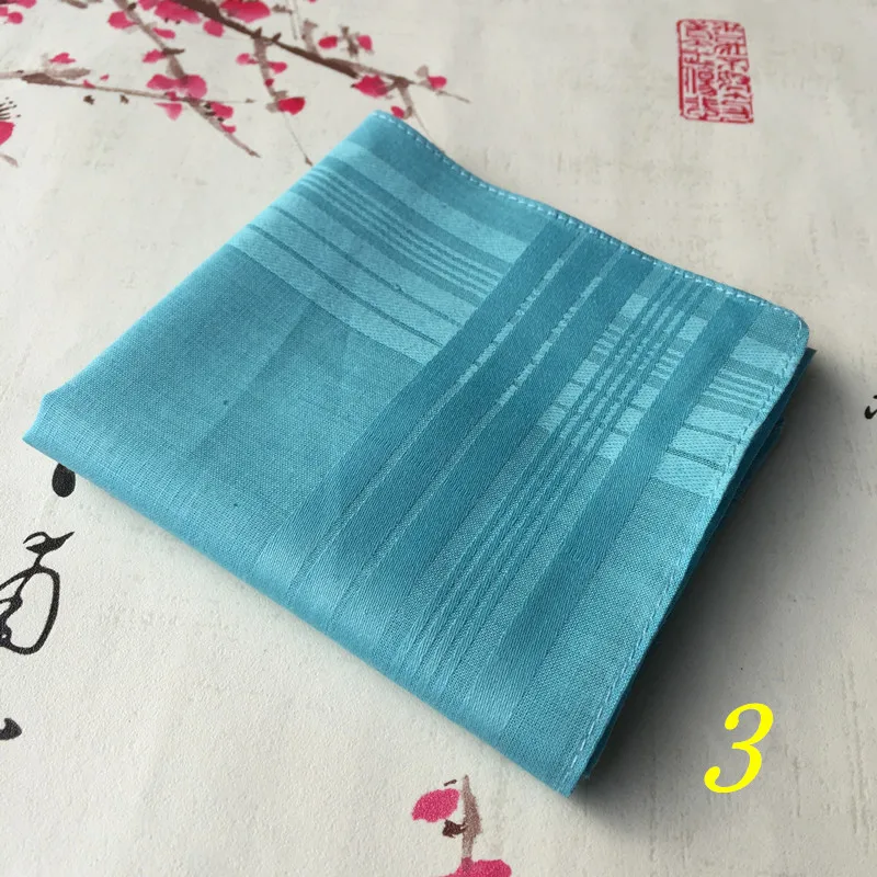 3 шт./лот 100% хлопок атласный платок Цвет Твердые носовые платки унисекс Для мужчин и Для женщин платки 43*43 см 16 видов цветов