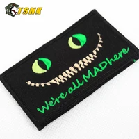 TSNK Embroidery Patch Tactical Badge"We are all MAD here/PJ" Armlet 2