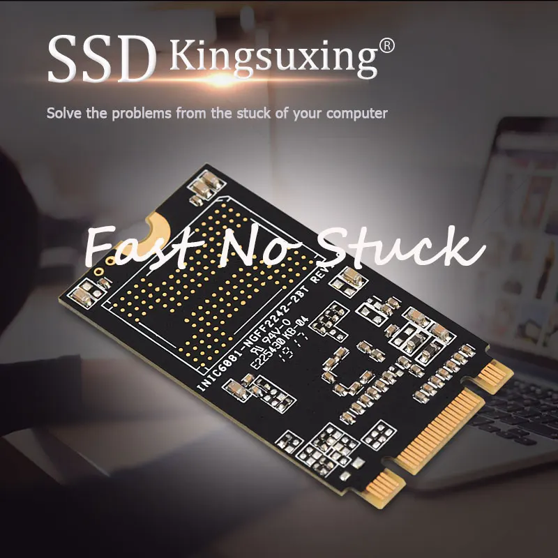 Kingsuxing M2 SSD 2242 M.2 SATA III жесткий диск NGFF 64 ГБ 120 ГБ 240 ГБ 500 ГБ 512 ГБ Внутренний твердотельный накопитель для ноутбука