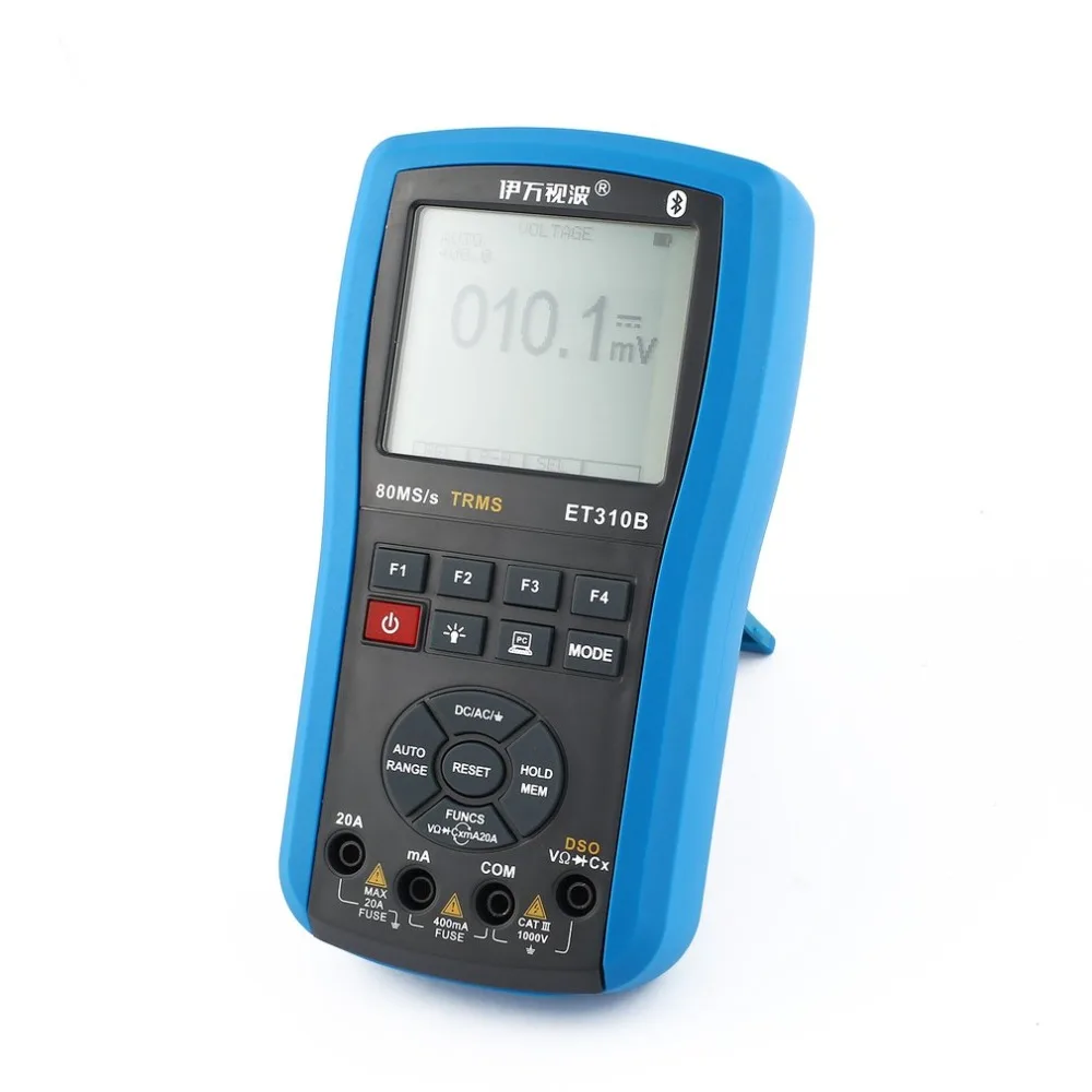

Scope Meter Digital Oscilloscope Multimeter EONE ET310B Built in Lithium Battery Pack High Storage Capacity
