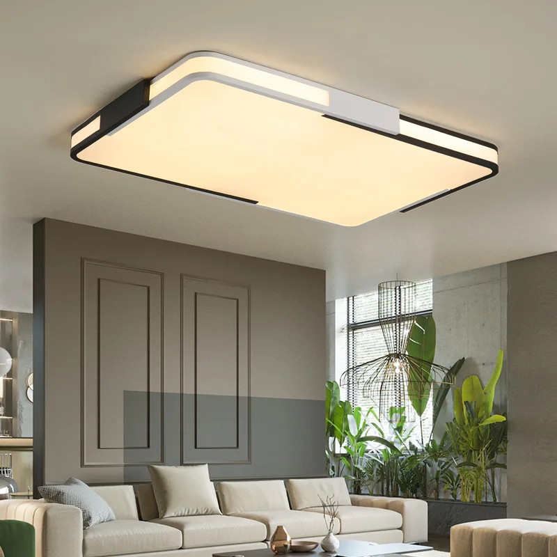 

Ceiling Lights Acrylic Modern Led Ceiling Lighting Surface mount lamparas de techo For Living Study Room Bedroom remote control