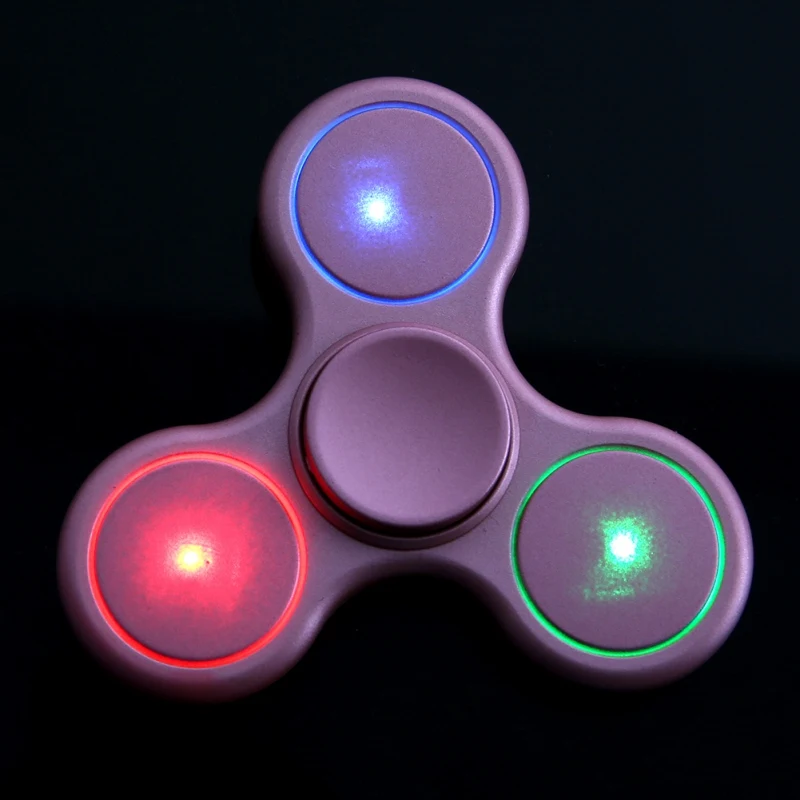 Hot Selling Colorful Lighting Fidget Spinner Toys and Long Time Rotation Fidget Hand Spinner For Autism Anti Stress Gift Toys Hot Selling Colorful Lighting Fidget Spinner Toys and Long Time Rotation Fidget Hand Spinner For Autism Anti Stress Gift Toys