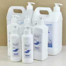 4 Пустые Квадратные пластиковые бутылки с насосами для лосьона, дозатор для шампуня, пищевой HDPE материал, 500 мл, 1000 мл