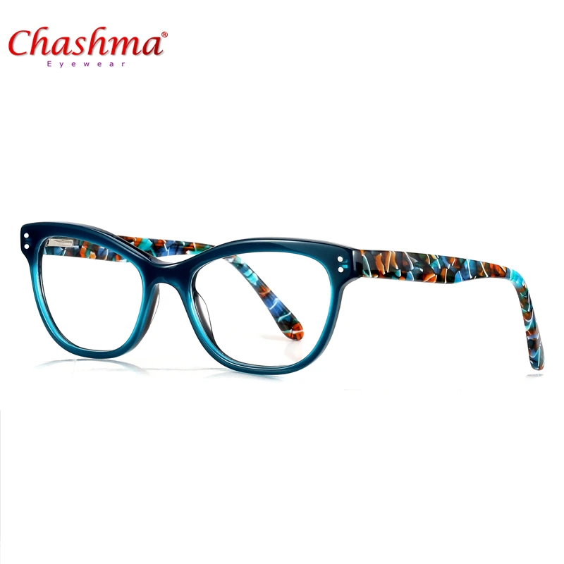 Брендовые дизайнерские оправы для очков CHASHMA ацетатные женские очки женская