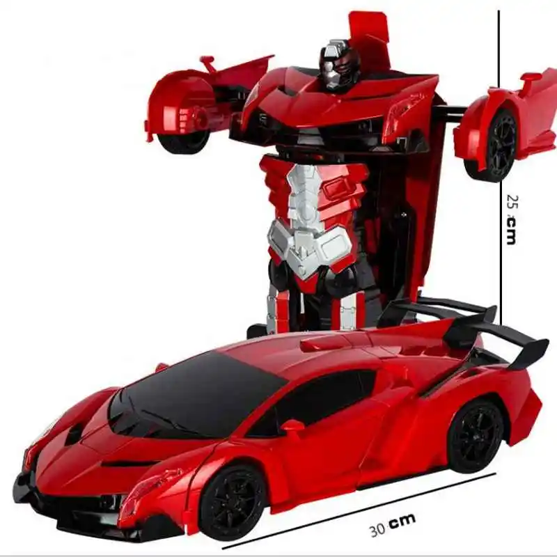 

Medium Size RC Car Sports Car Models Transformation Robots Remote Control Deformation Car RC Robots Kids Toys Baby Toy Figures