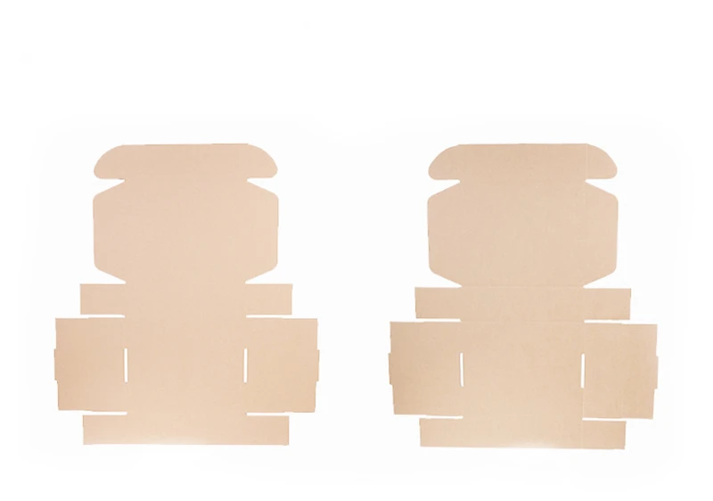 100 шт./лот пользовательские крафт-грубая гофрированная бумага коробка логотипом почтовой доставки коробки упаковка футболка нижнее белье детская одежда