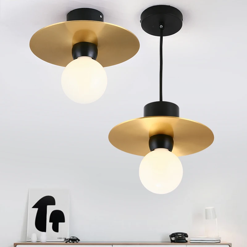 

Modern Pendant Ceiling Lamps Metal Single Head Pendant Lights Pending Lighting Dining Living Room Bedroom Kitchen Hanging Light